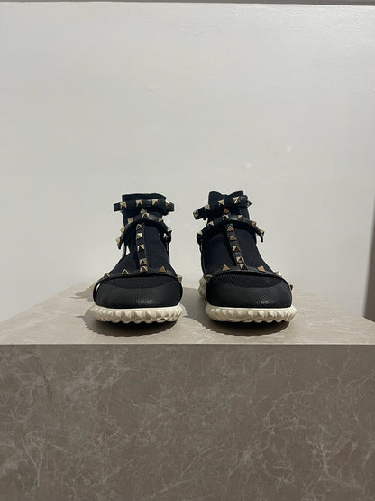 Baskets Valentino noires T.38