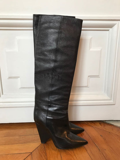 Bottes Saint Laurent Niki noires T.37,5