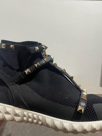 Baskets Valentino noires T.38