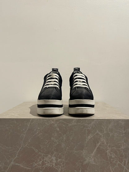 Baskets Miu Miu noires T.35,5