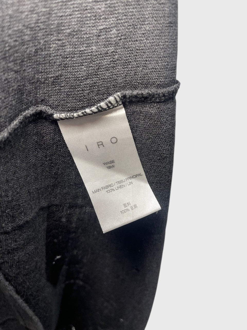 T-shirt Iro noir T.L