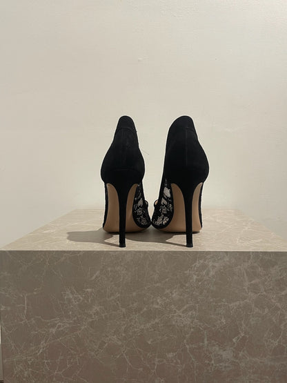 Escarpins Gianvito Rossi noirs T.38,5