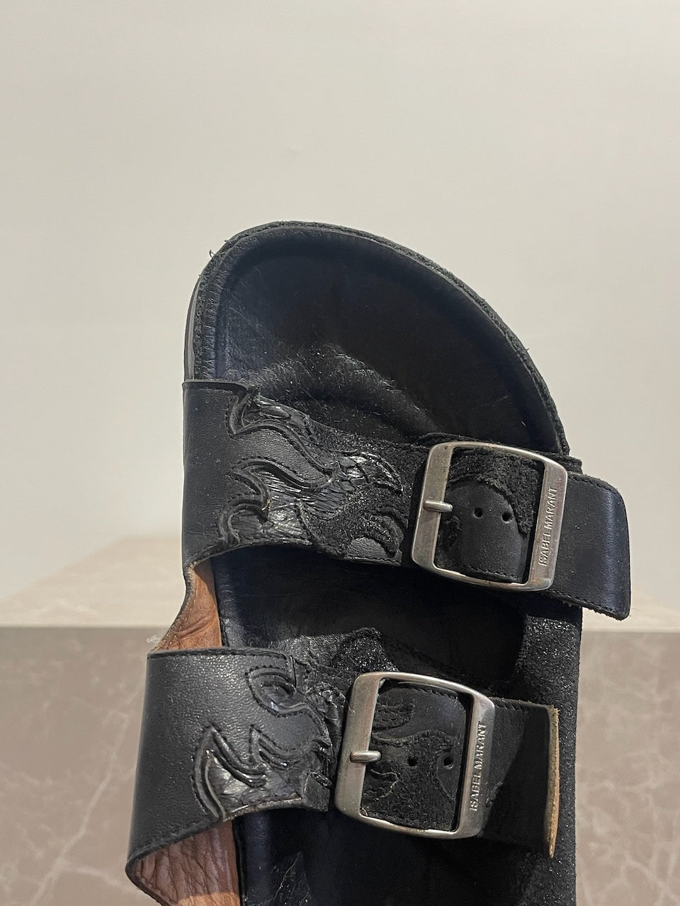 Sandales Isabel Marant noires T.36