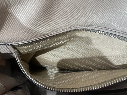 Sac Prada Turnlock Twin beige