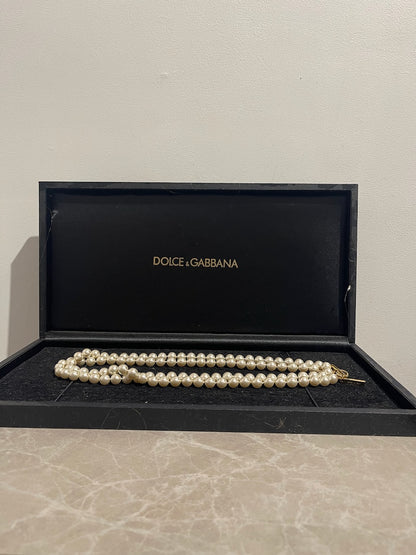 Collier Dolce & Gabbana perles