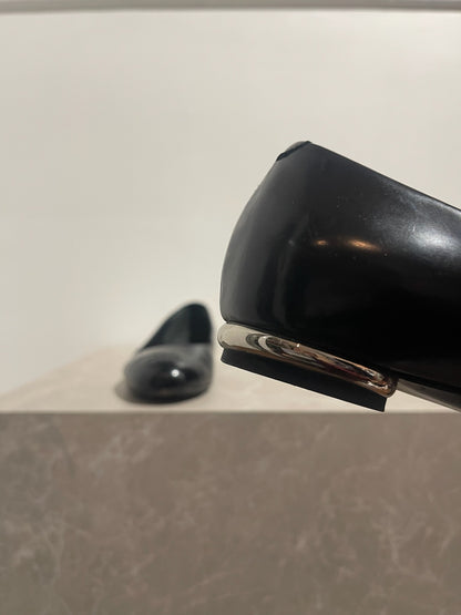 Ballerines Chanel noires T.38