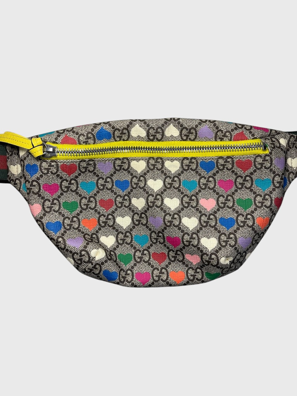 Sac ceinture Gucci coeurs