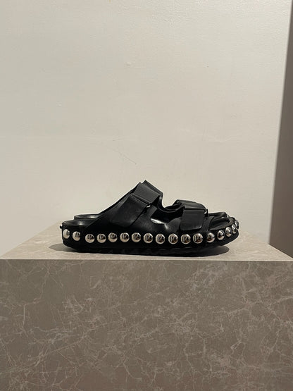 Sandales Giambattista Valli noires T.38,5
