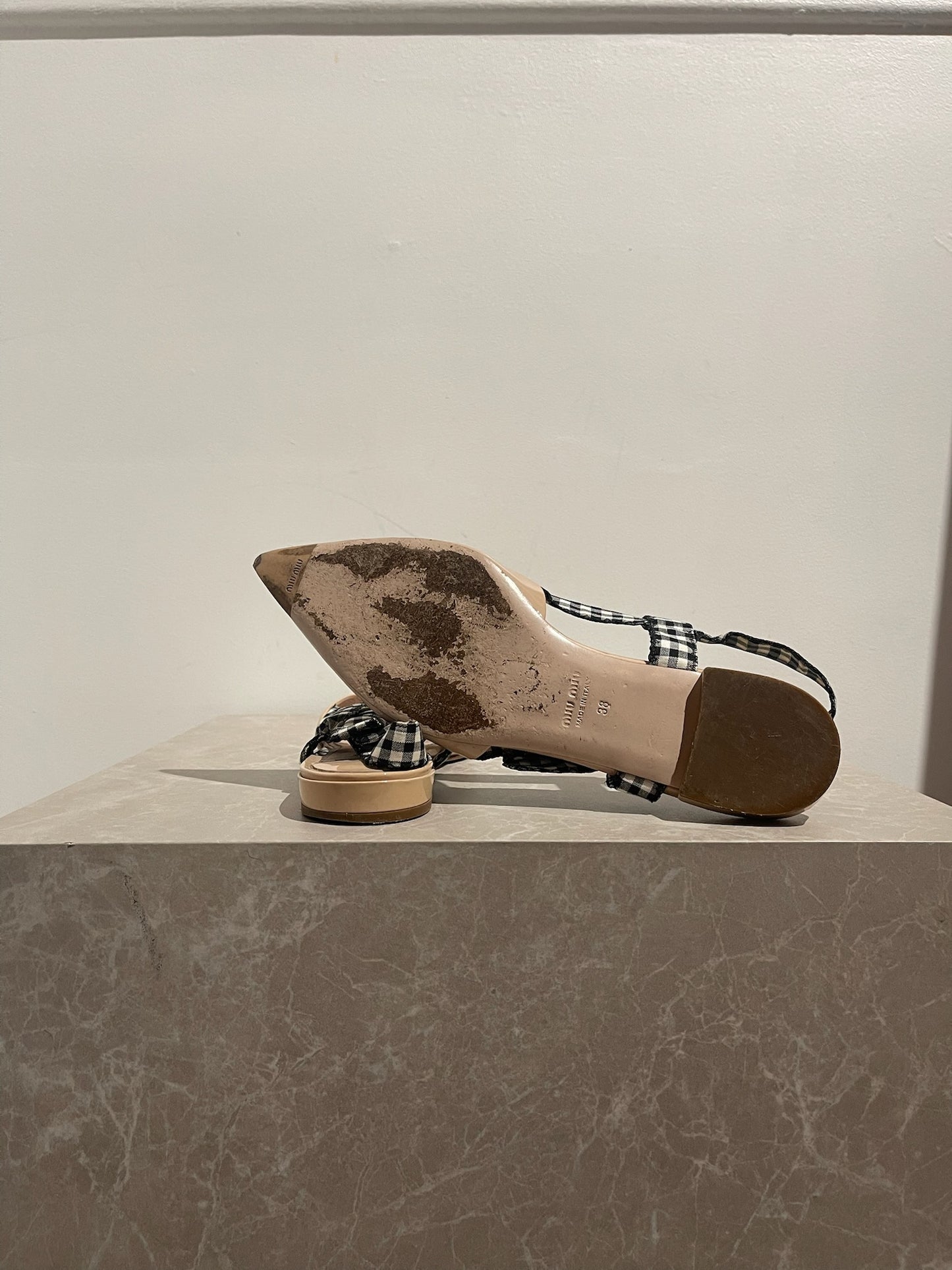 Ballerines slingback Miu Miu T.38
