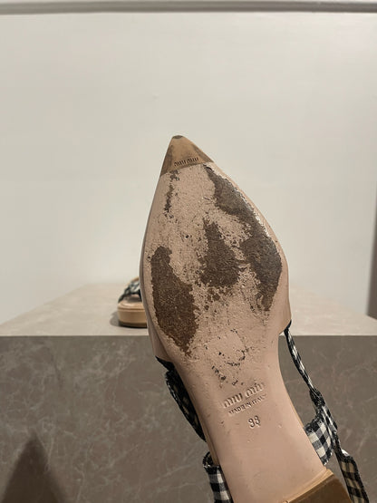 Ballerines slingback Miu Miu T.38