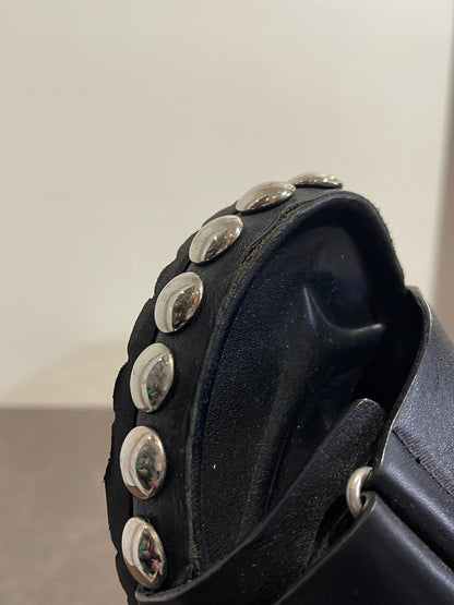 Sandales Giambattista Valli noires T.38,5