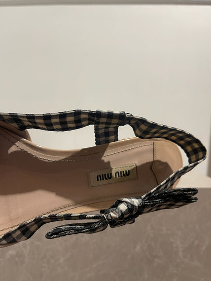Ballerines slingback Miu Miu T.38