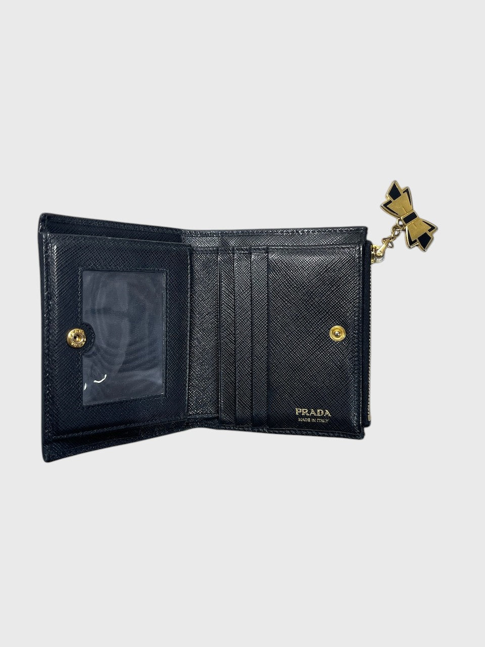 Portefeuille Prada noir