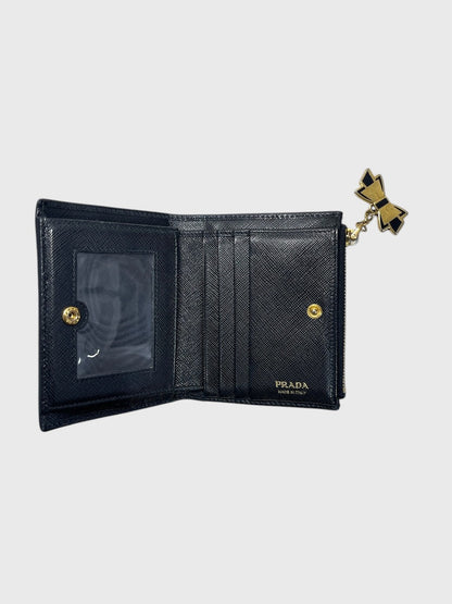 Portefeuille Prada noir