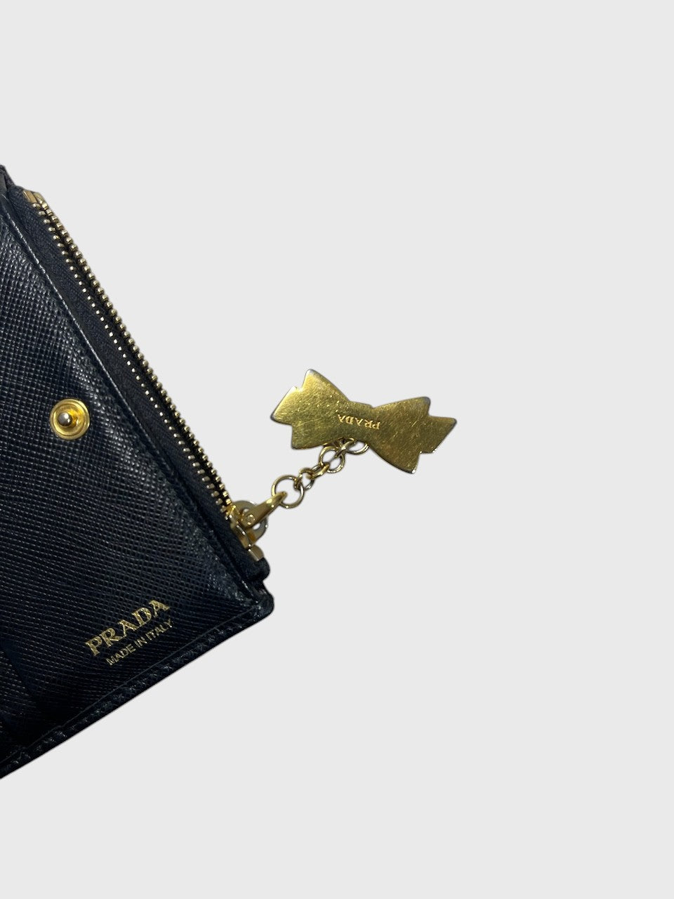 Portefeuille Prada noir