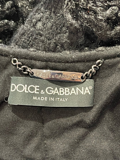 Manteau Dolce & Gabbana noir T.34