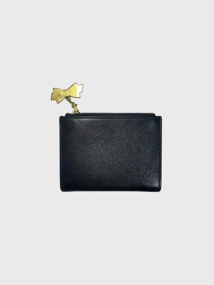 Portefeuille Prada noir