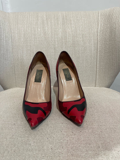 Escarpins Valentino rouge T.35