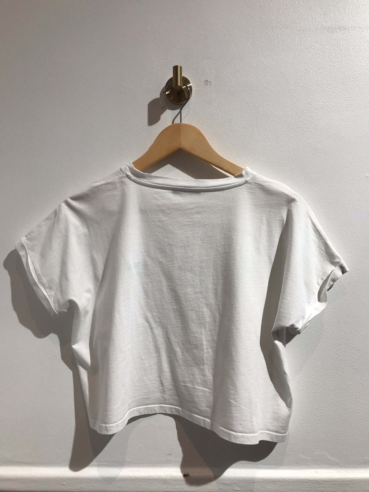 Crop Top Balmain blanc T.M