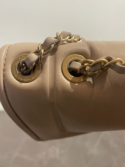 Sac Chanel Diana beige