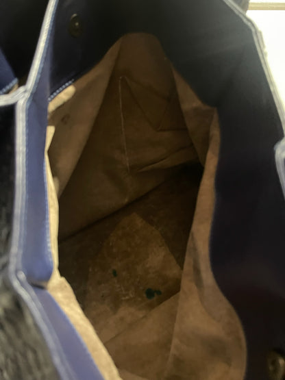 Sac Bottega Veneta Roma bleu marine