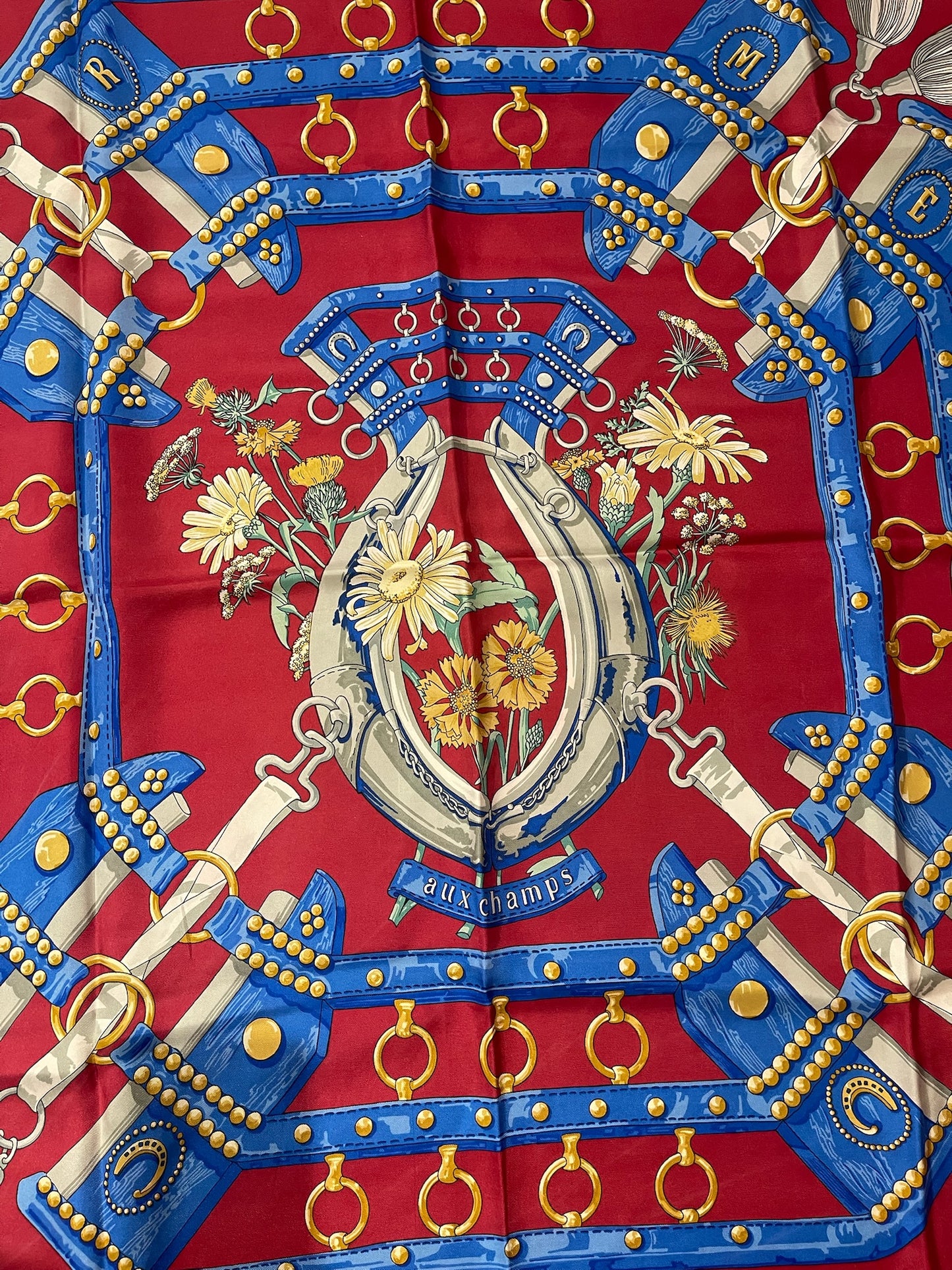 Foulard Hermès "Aux Champs"