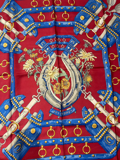Foulard Hermès "Aux Champs"