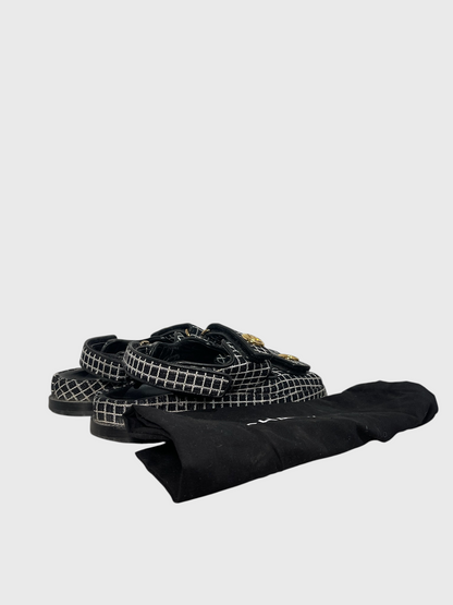 Sandales Chanel Dad noires T.37