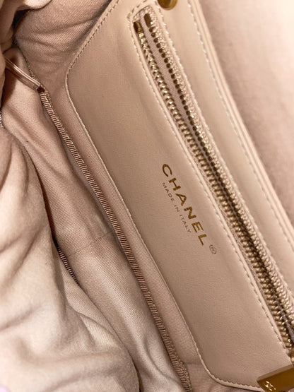 Sac Chanel Diana beige