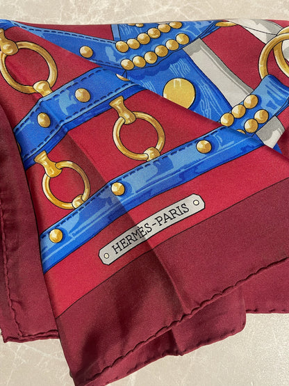 Foulard Hermès "Aux Champs"