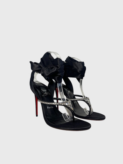 Sandales Christian Louboutin noires T.39