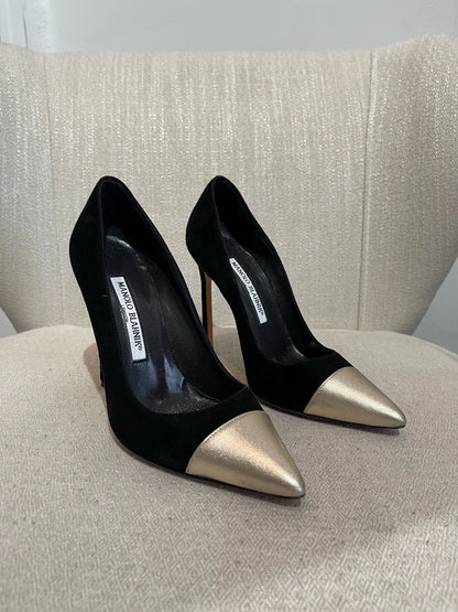 Escarpins Manolo Blahnik noirs T.35