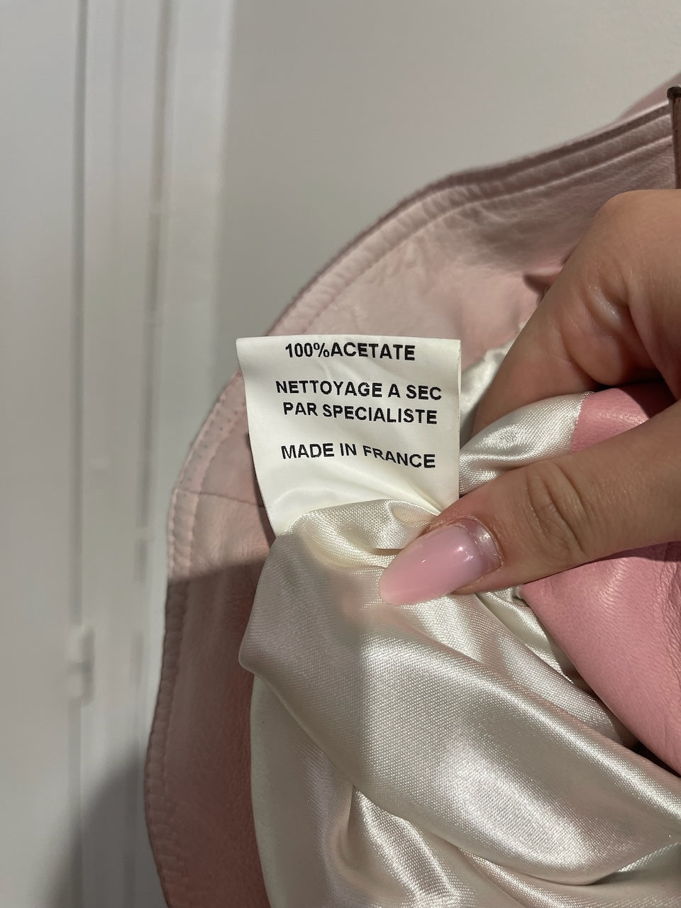 Veste Jitrois rose T.34