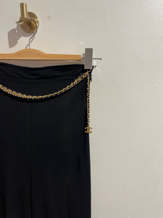 Pantalon Chanel noir T.34
