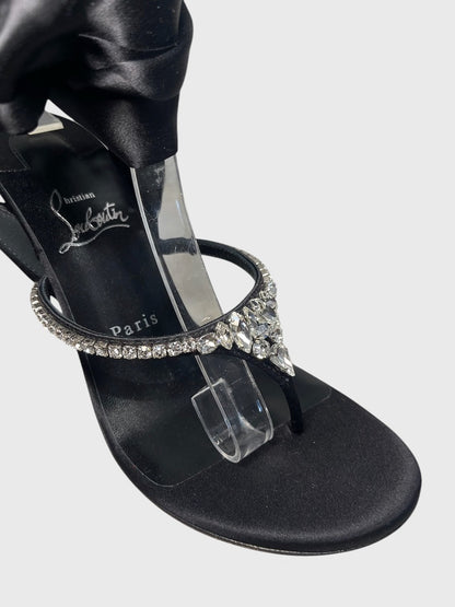Sandales Christian Louboutin noires T.39