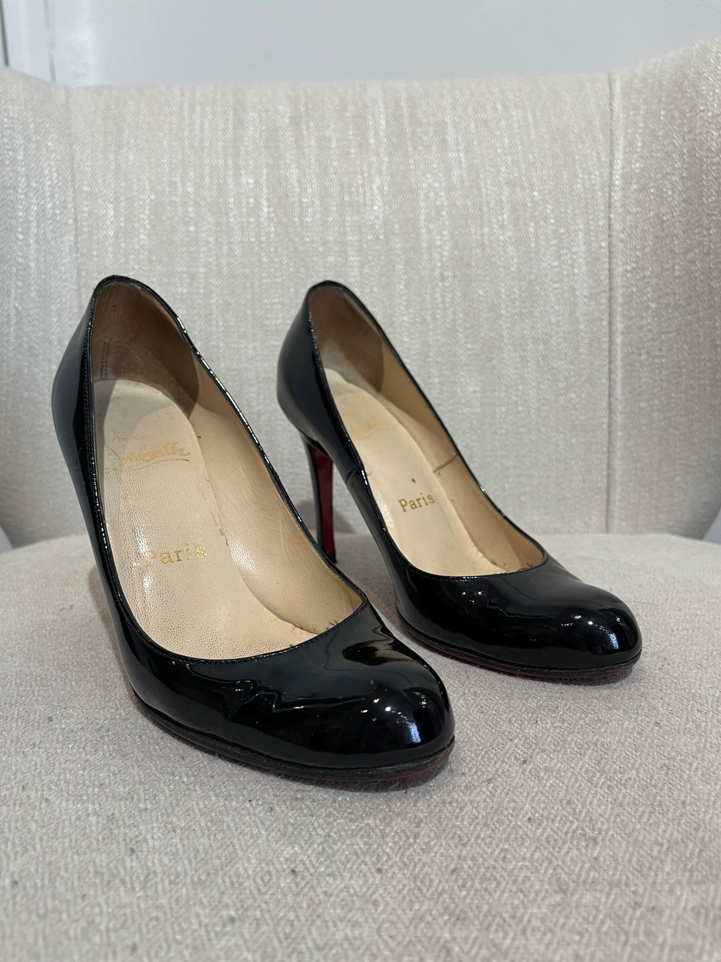 Escarpins Christian Louboutin noir T.35,5