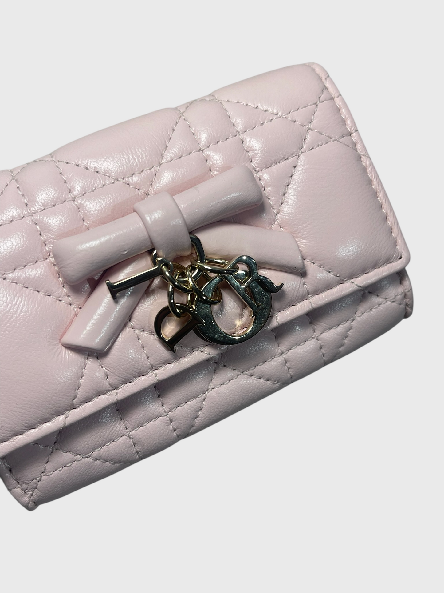 Porte-monnaie Dior Glycine Lady Dior