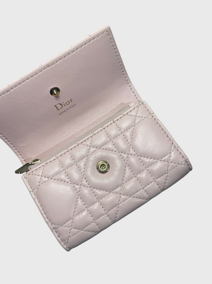 Porte-monnaie Dior Glycine Lady Dior