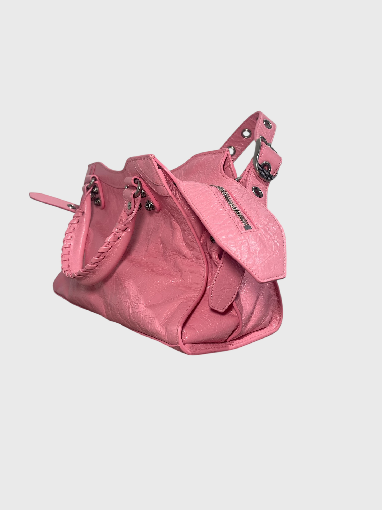 Sac Balenciaga Neo Cagole City rose