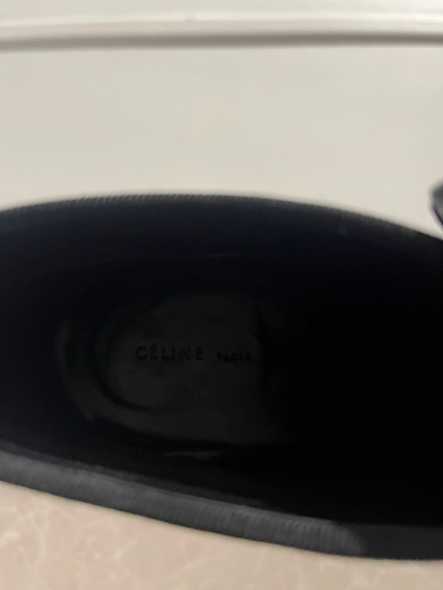 Bottines Celine noires T.40