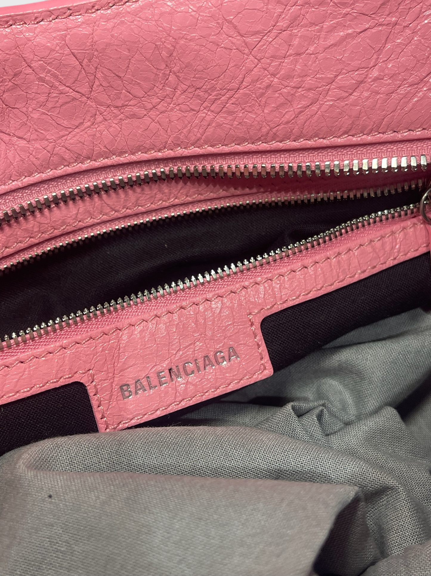 Sac Balenciaga Neo Cagole City rose