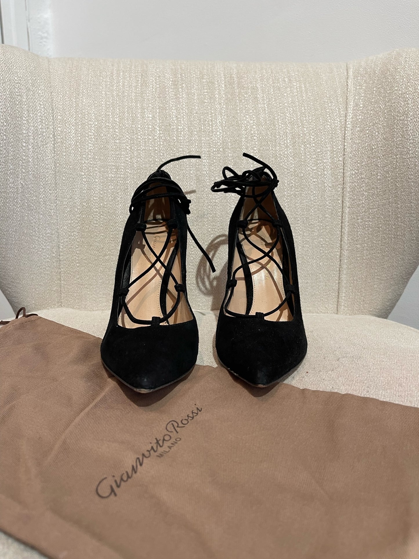 Escarpins Gianvito Rossi noirs T.36