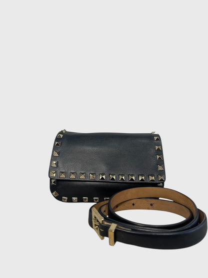 Sac ceinture Valentino Rockstud noir