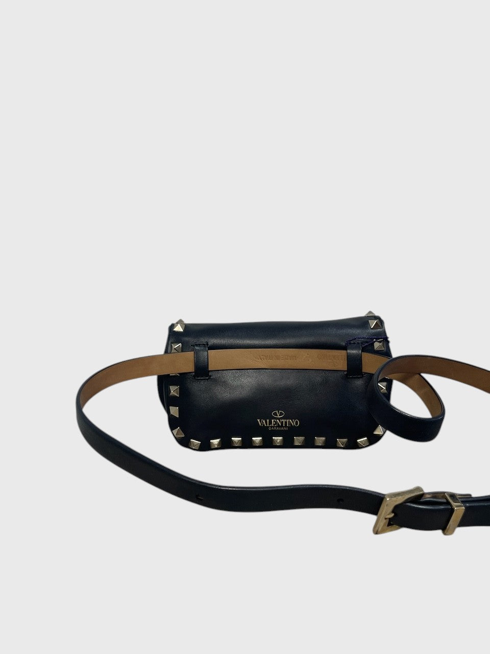 Sac ceinture Valentino Rockstud noir
