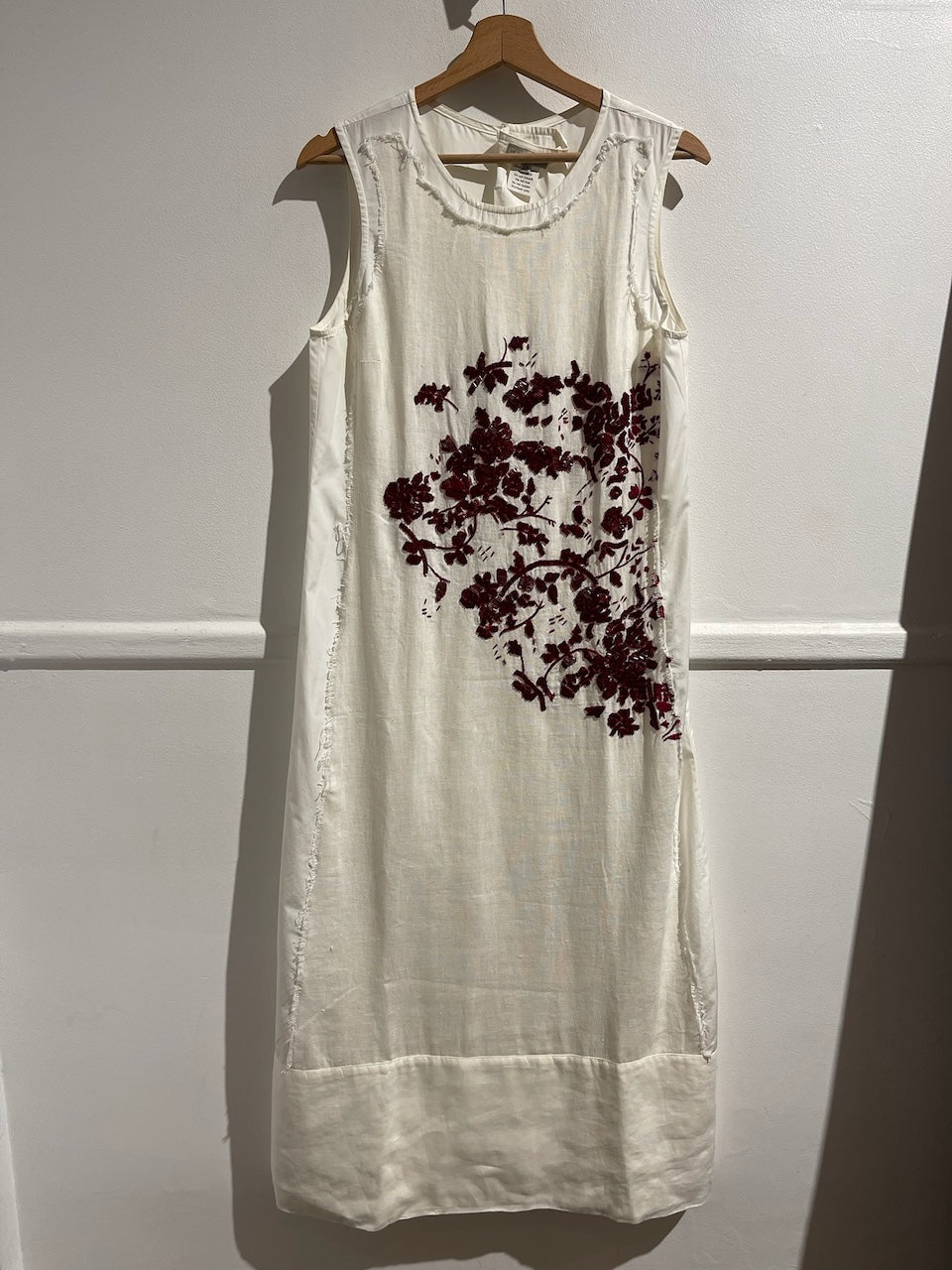 Robe Dries Van Noten blanche T.40