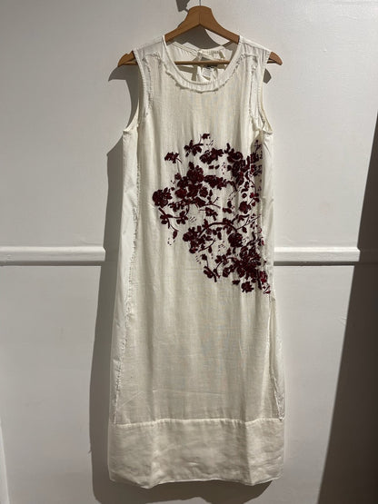 Robe Dries Van Noten blanche T.40