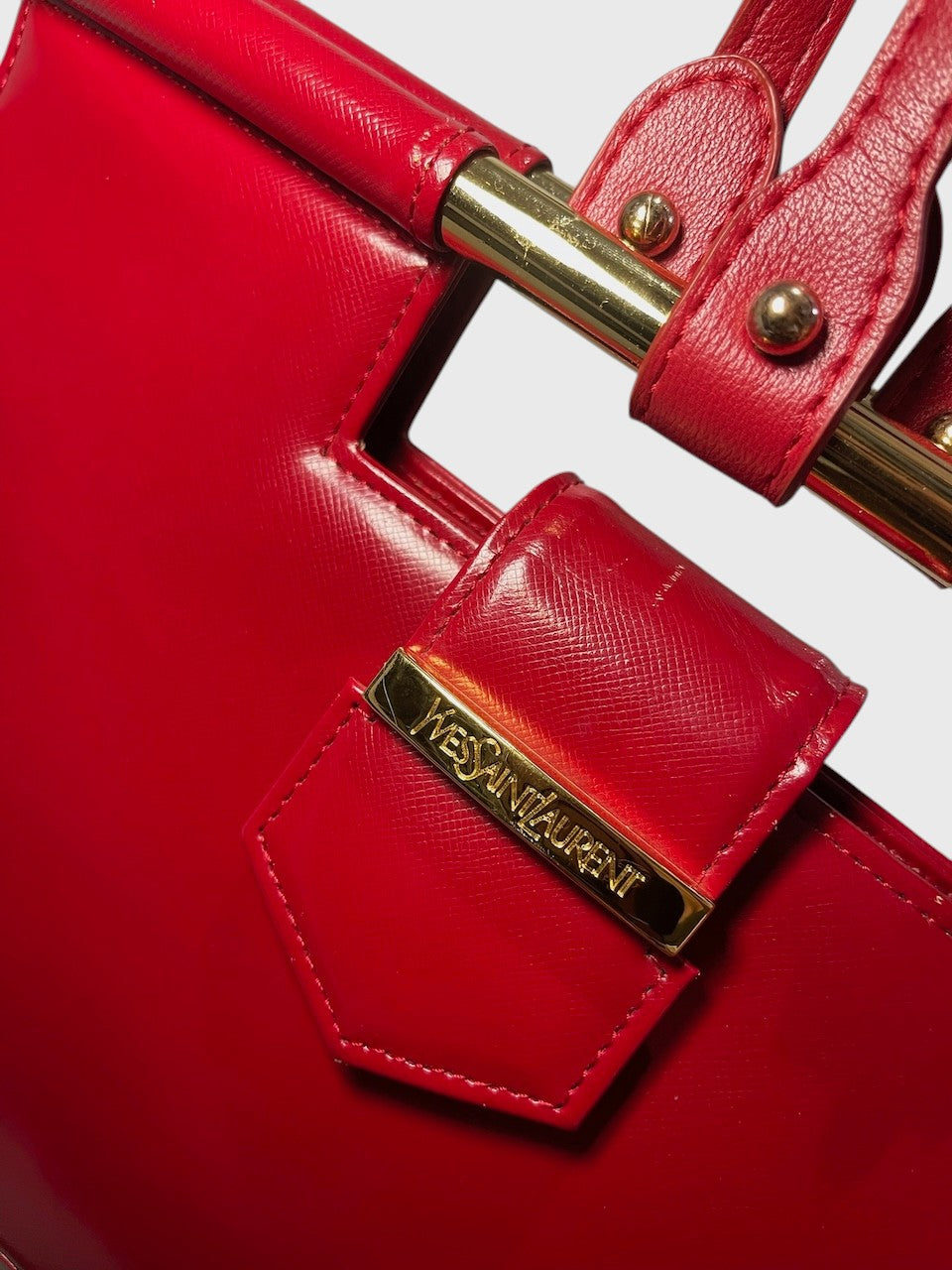 Sac Yves Saint Laurent rouge