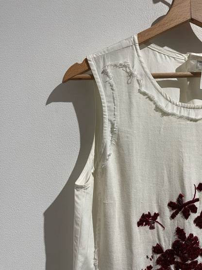 Robe Dries Van Noten blanche T.40