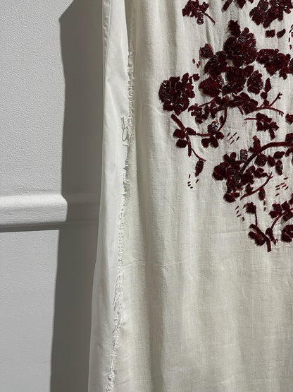 Robe Dries Van Noten blanche T.40