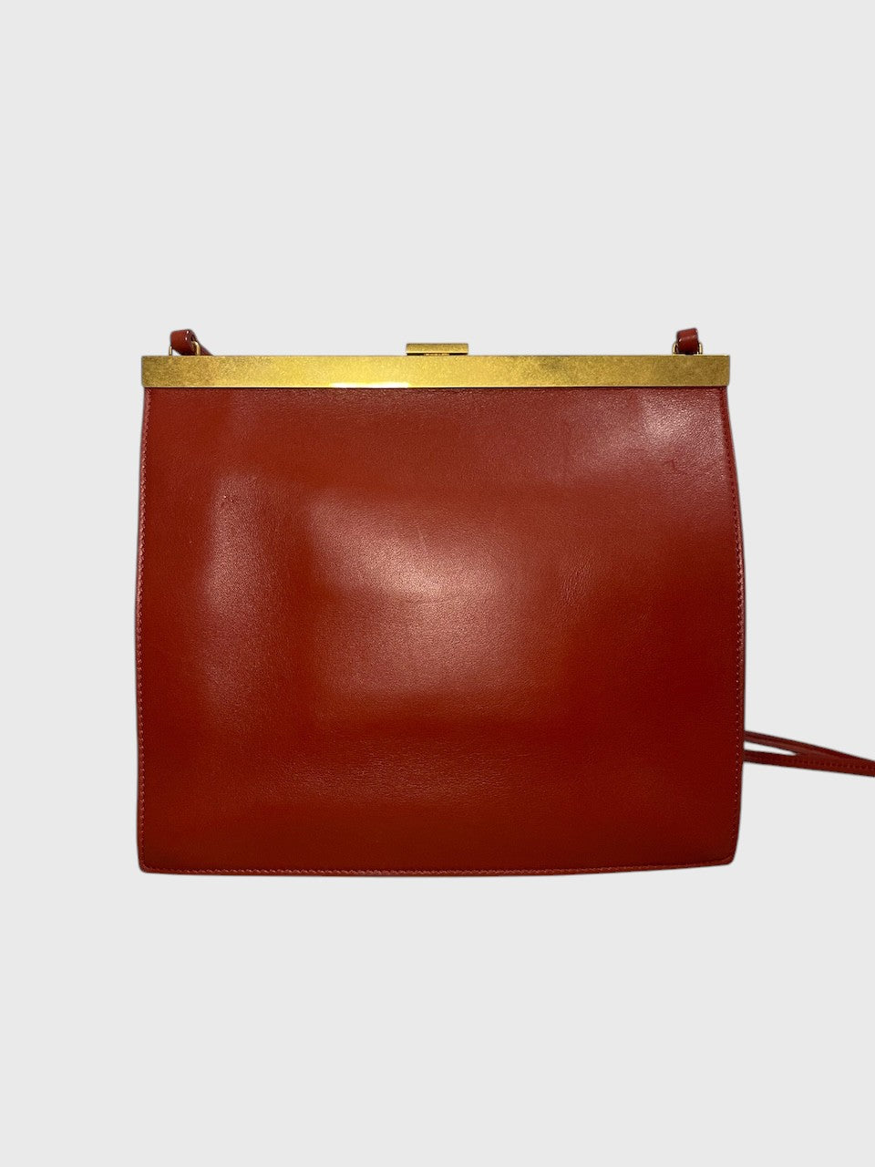 Sac Celine Clasp rouge